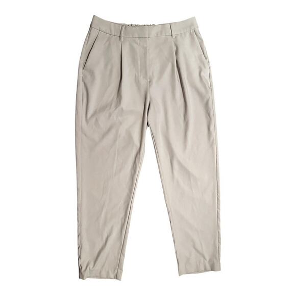 Old Navy Taylor Straight Extra High Rise Pants Size Large Old Money Quiet Luxury - Picture 1 of 8